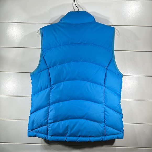 L.L. Bean Vest womens size Small blue puffer goose down zip up - Picture 7 of 7